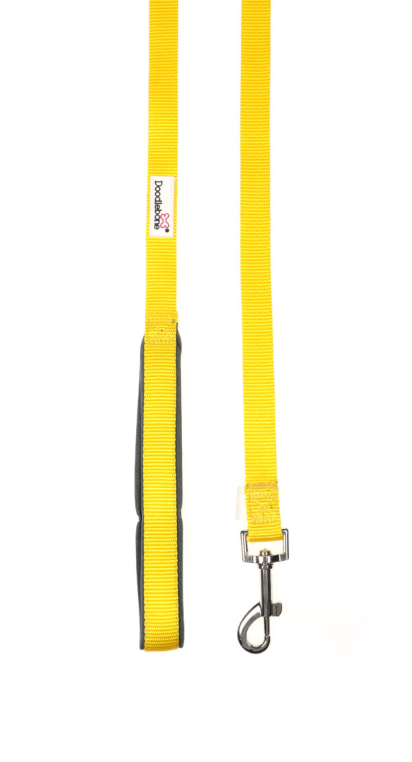 Doodlebone Originals Yellow Clip Dog Lead