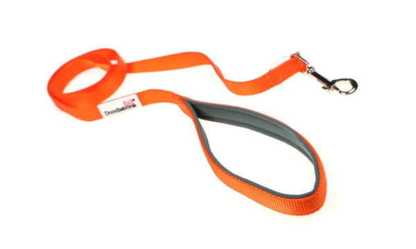 Doodlebone Originals Orange Clip Dog Lead