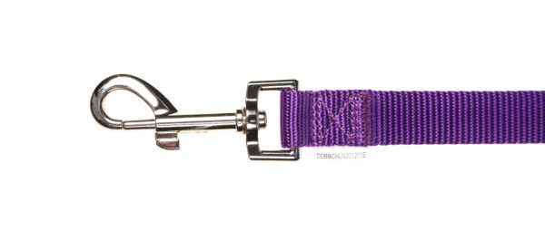Doodlebone Originals Purple Clip Dog Lead