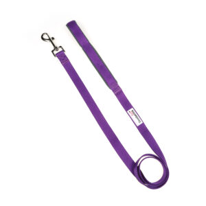 Doodlebone Originals Purple Clip Dog Lead
