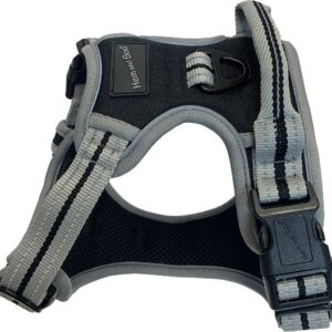 Hem and Boo Black Sports Dog Harness at The Lancashire Dog Company