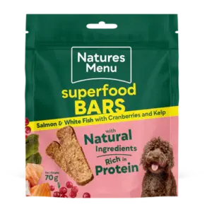 Natures Menu Salmon & Whitefish Superfood Bars at The Lancashire Dog Company
