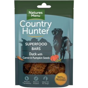 Natures Menu Duck Superfood Bars Dog Treats at The Lancashire Dog Company