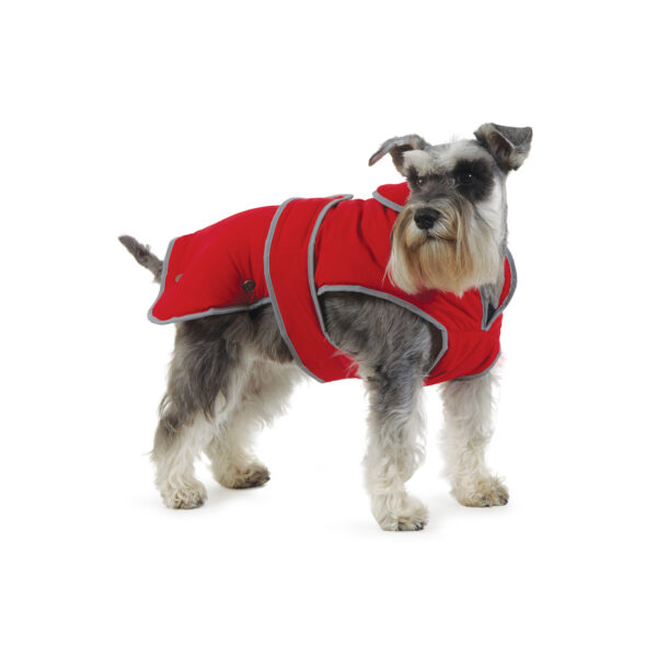 Ancol Red Muddy Paws Stormguard Dog Coat