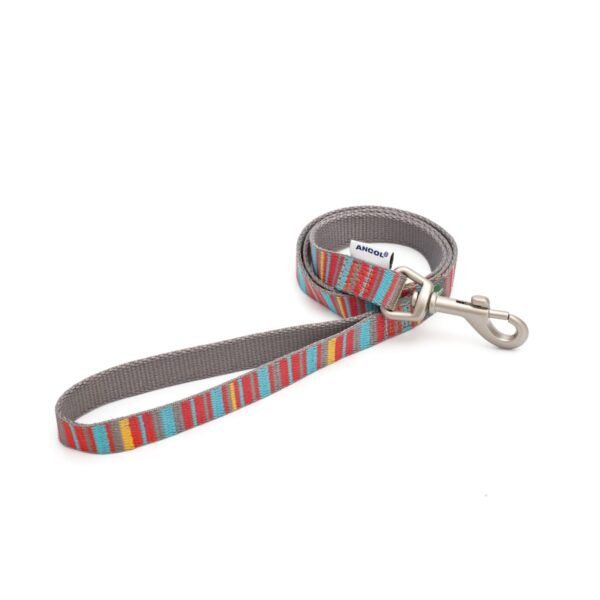 Ancol 'Made From' Orange Candy Stripe Dog Lead