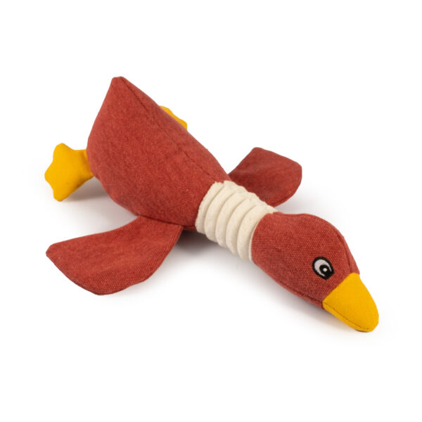 Ancol Cute Canvas Duck Dog Toy
