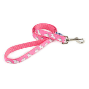 Ancol Nylon Pink Unicorn Dog Lead