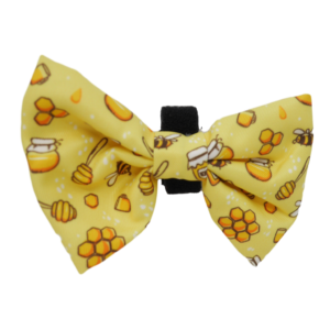 Big & Little Dogs 'Bee-Hiving' Detachable Dog Bow Tie