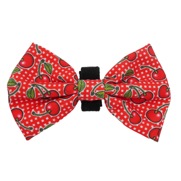 Big & Little Dogs 'Cherrylicious' Detachable Dog Bow Tie