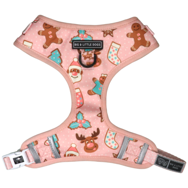 Big & Little Dogs 'Christmas Cookies' Adjustable Dog Harness