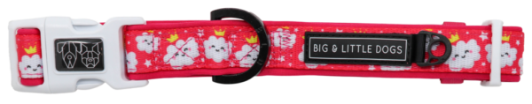 Big & Little Dogs 'Queen of the Clouds' Dog Collar and Detachable Bow Tie