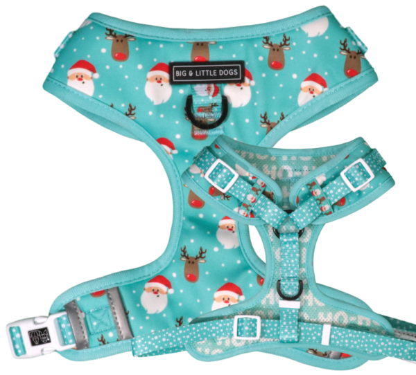 Big & Little Dogs 'Santa's Reindeers' Adjustable Christmas Dog Harness