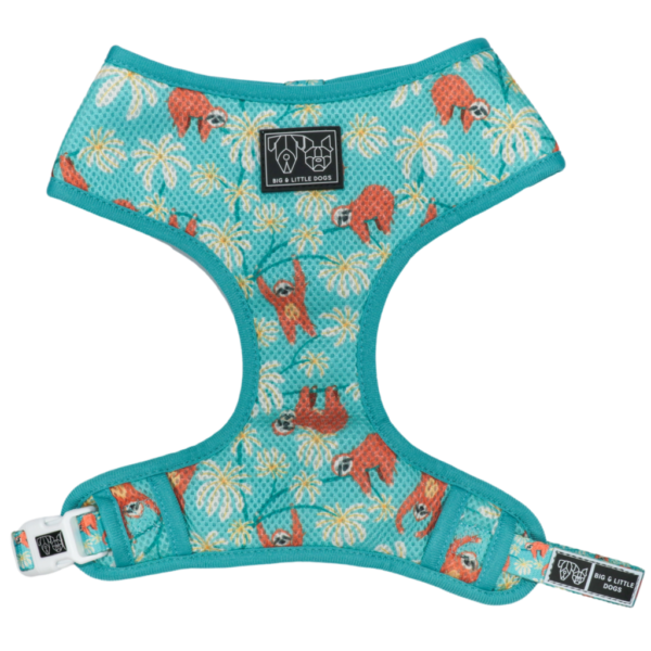 Big & Little Dogs 'Slothin' Around' Sloth Print Dog Harness