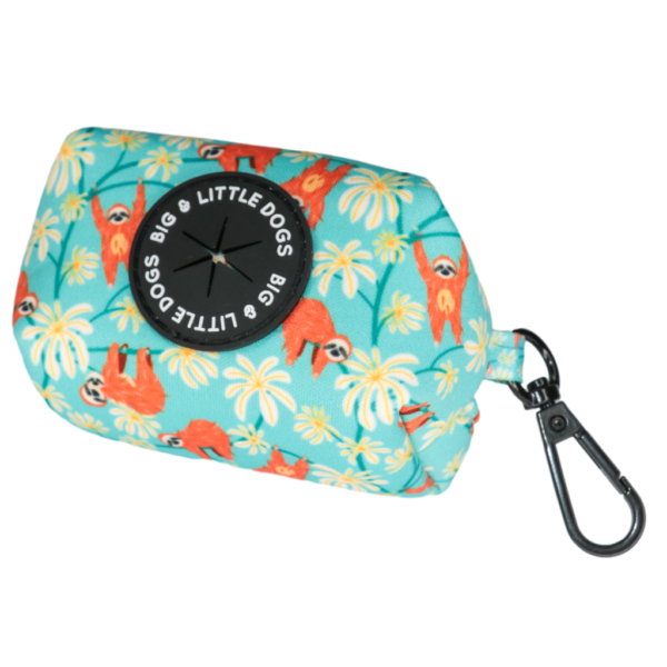 Big & Little Dogs 'Slothin' Around' Sloth Print Poop Bag Holder