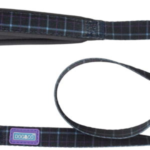 Blue Country Check Dog Lead by Dog & Co