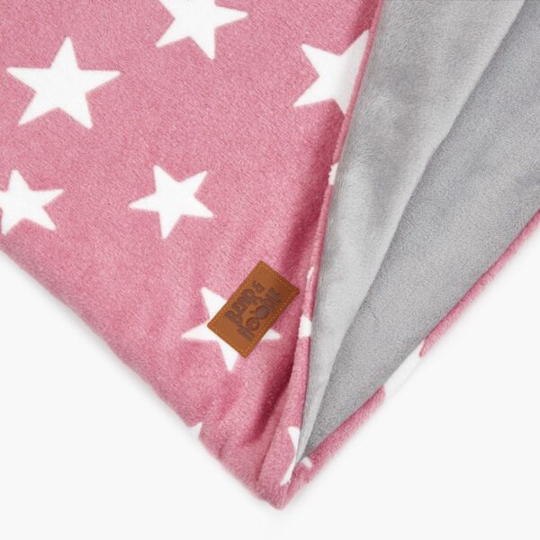 Bear & Noodle 'Stargazer' Pink Star Snuggle Sack