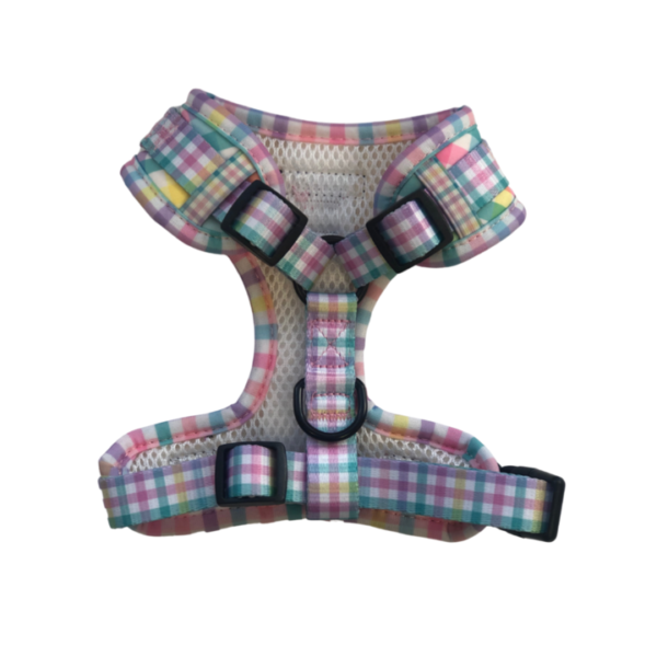 The Crafty Dog 'Picnic Plaid' Checked Adjustable Dog Harness