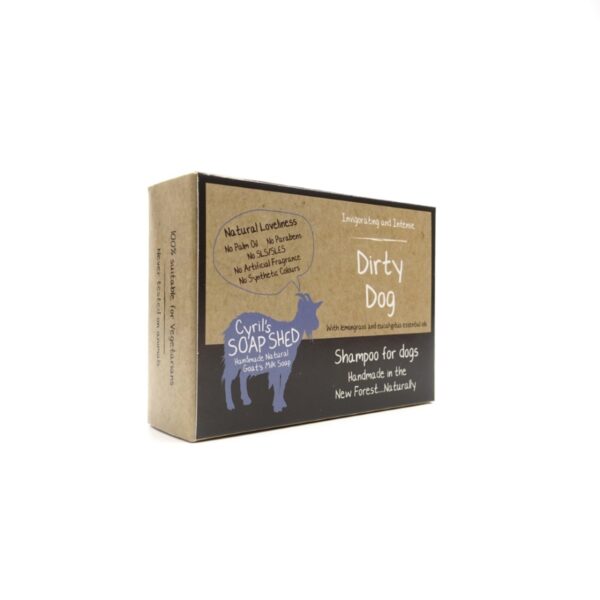 Cyril's Soap Shed 'Dirty Dog' Goat's Milk Dog Soap Bar