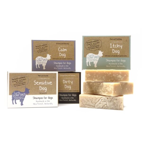 Cyril's Soap Shed Goat's Milk Dog Soap Bar