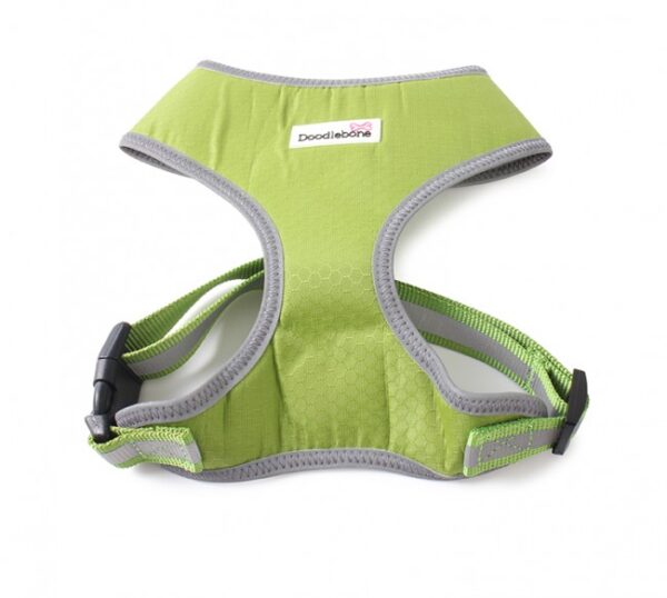 Green Doodlebone Toughie Dog Harness