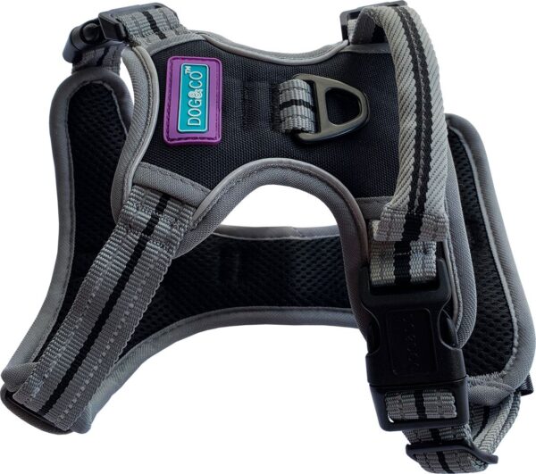 Black Dog & Co Sports Adjustable Reflective Dog Harness