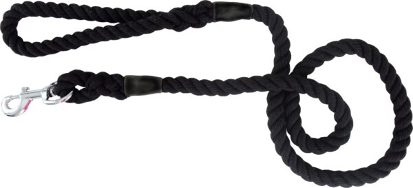 Dog & Co Thick Rope Trigger 120cm Black Dog Lead
