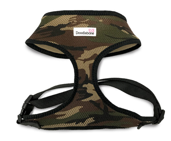 Doodlebone Camo Airmesh Dog Harness