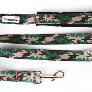 Doodlebone Patterned Bold Camo Print Dog Lead