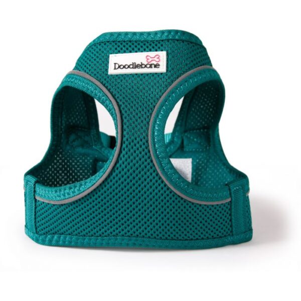 Teal Doodlebone Airmesh Snappy Step In Dog Harness