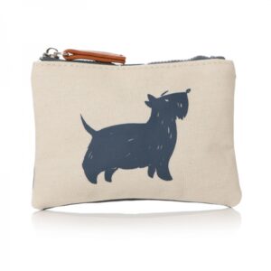 Lisa Buckridge Furry Friends Scottie Dog Print Oilcloth Coin Purse