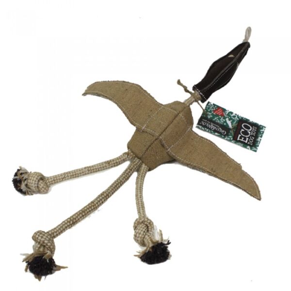 Green & WIlds Desmond the Duck Eco Dog Toy