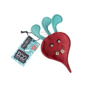 Green & Wilds Terry the Turnip Eco Dog Toy