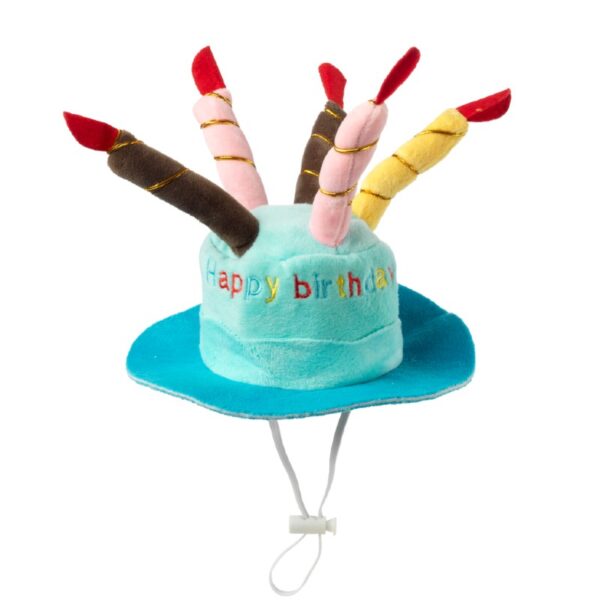 House of Paws Blue Dog Birthday Hat