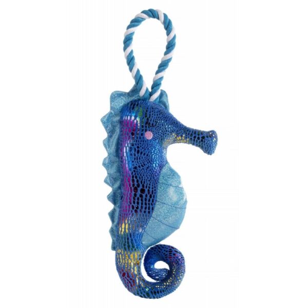 House of Paws Mythical Sea Horse Dog Toy at The Lancashire Dog Company