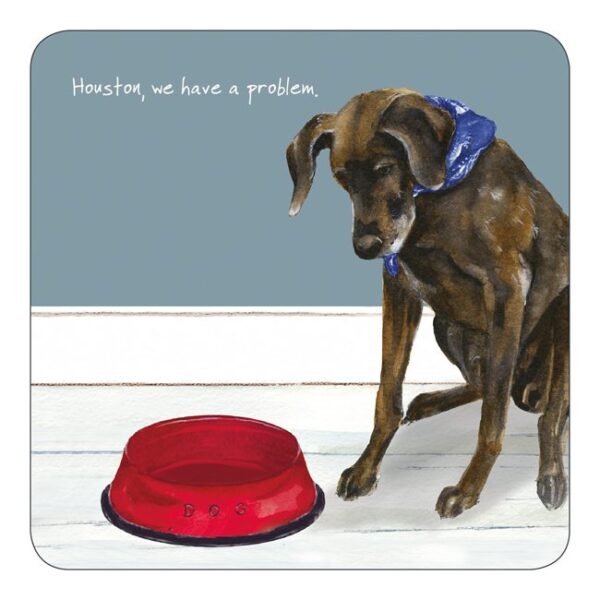 German Pointer Dog Coaster Coaster by The Little Dog Laughed