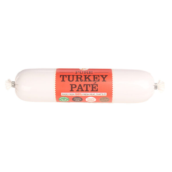 JR Pet Products Complete Pure Turkey Pate For Dogs 200g