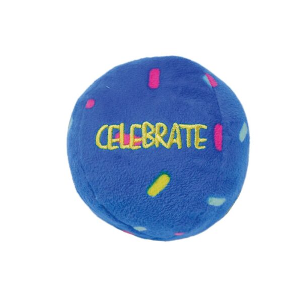 Blue KONG Birthday Ball Dog Toy