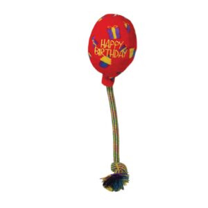 Kong Red Medium Birthday Balloon Dog Toy