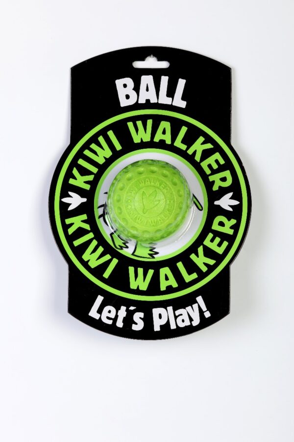 Green Kiwi Walker Strong Dog Ball