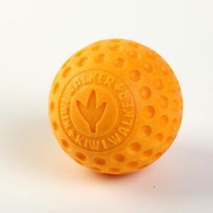 Orange Kiwi Walker Strong Dog Ball