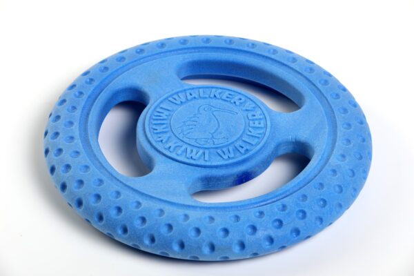 Blue Kiwi Walker Rubber Strong Frisbee