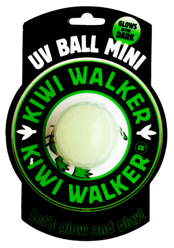 Kiwi Walker Glow In The Dark TPR Rubber Dog Ball