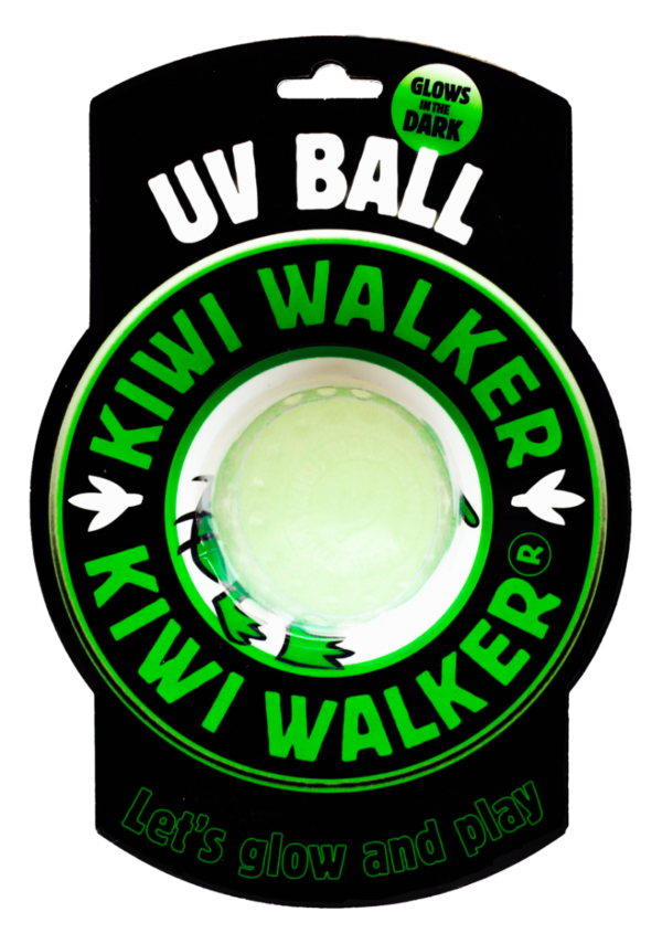 Kiwi Walker Glow In The Dark TPR Rubber Dog Ball