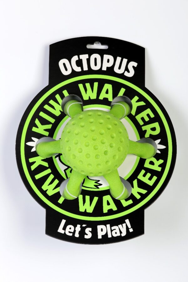 Green Kiwi Walker Octopus Strong Dog Toy