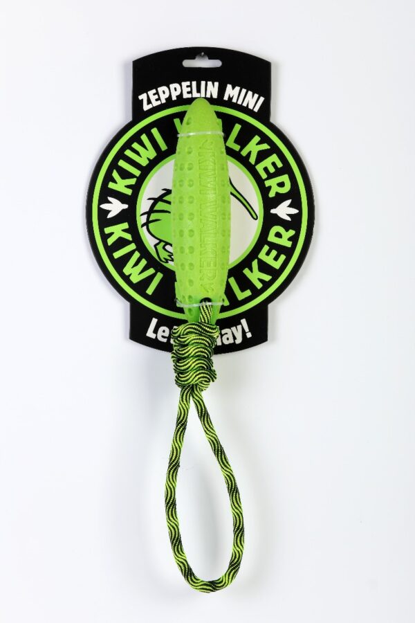 Green Kiwi Walker Zeppelin Strong Dog Toy
