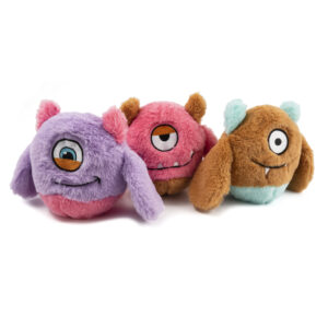 Ancol Monster Bunch Plush Dog Toy