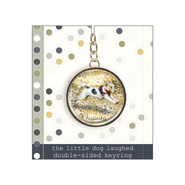 Fox Terrier Keyring by The Little Dog Laughed