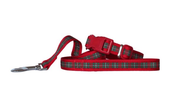 Scottish Highland Tartan Dog Lead and Dog Collar by Arton & Co