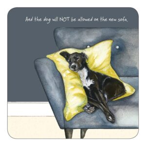 Sleeping Dog Coaster Coaster by The Little Dog Laughed