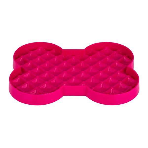 Industripet SloDog Pink Slow Feeder Plate